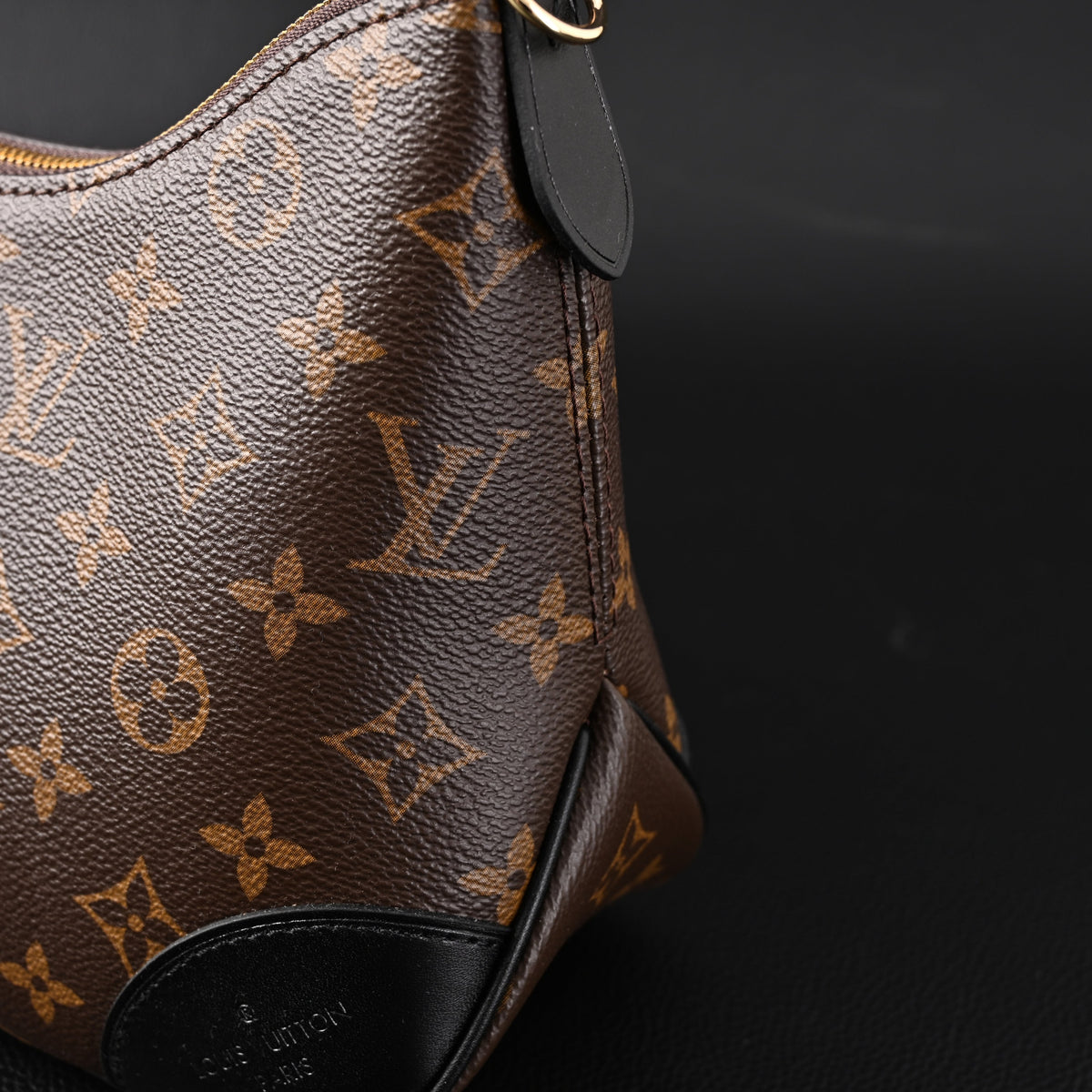louis-vuitton-boulogne-monogram-canvas-shoulder-bag-classic-brown-m45831 Shoulder