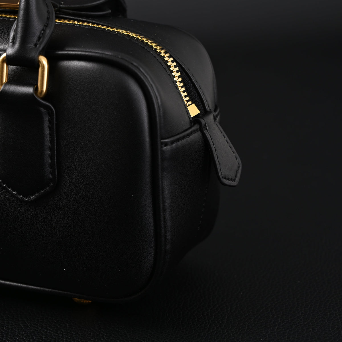 miu-miu-black-matelasse-leather-satchel-bag-mini-top-handle Handle